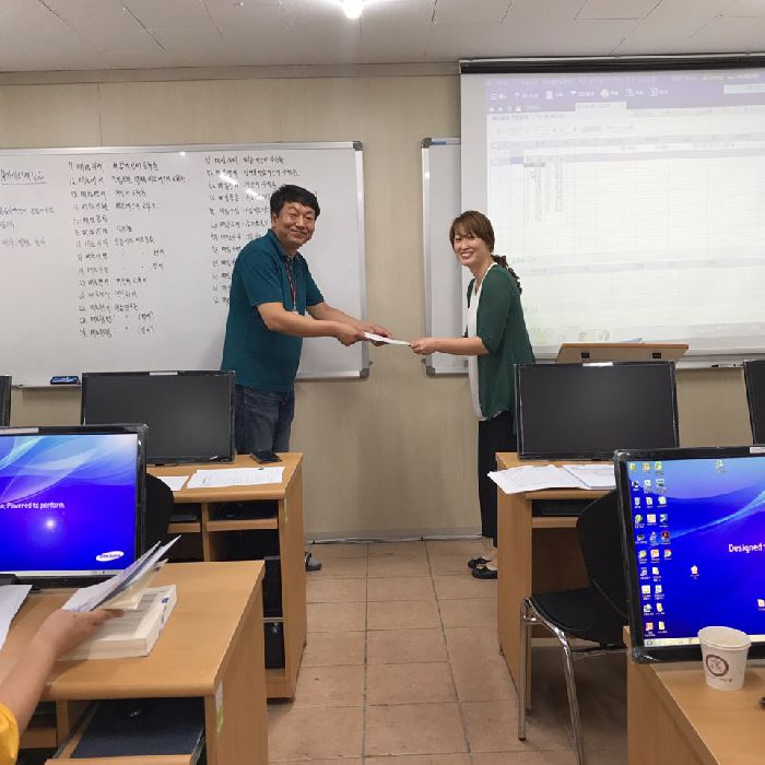 수료자 대표 권*희 훈련생